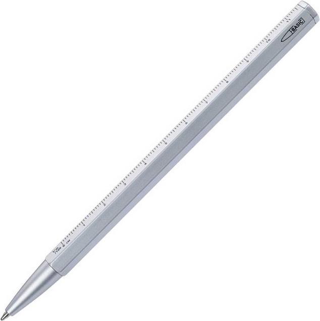 Image du produit Troika Stylo à Bille Construction Basic Argent (Argent, 1 x)