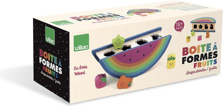 Actual product image Vilac - Shape Sorter - Fruits (7425)