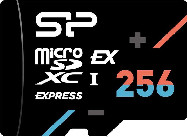 Image du produit Silicon Power NS2 microSD ExpressCard HYPERA 256GB (256 Go, microSD Express, microSDXC, U3, UHS-I)