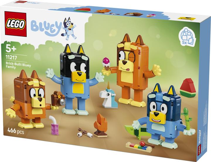 LEGO Blueys Familie aus Steinen (11217, LEGO Bluey)