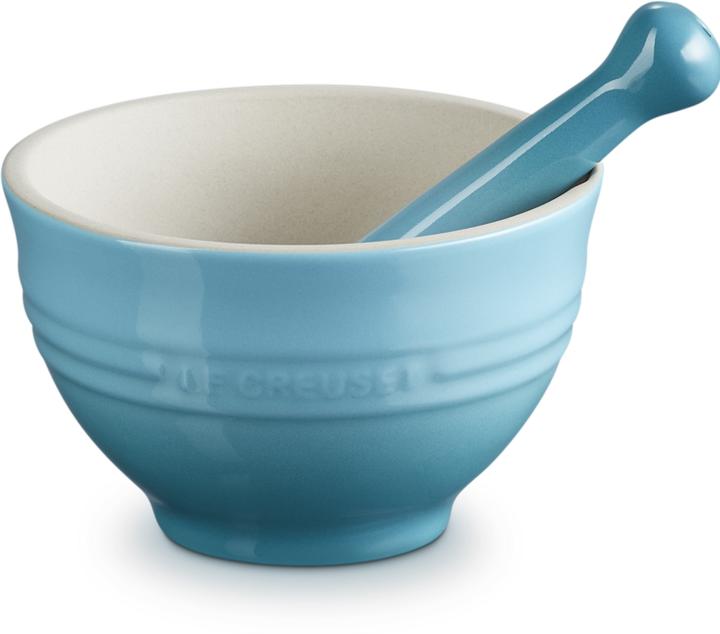 Image du produit Le Creuset Mortier avec pilon 300ml bleu caribou