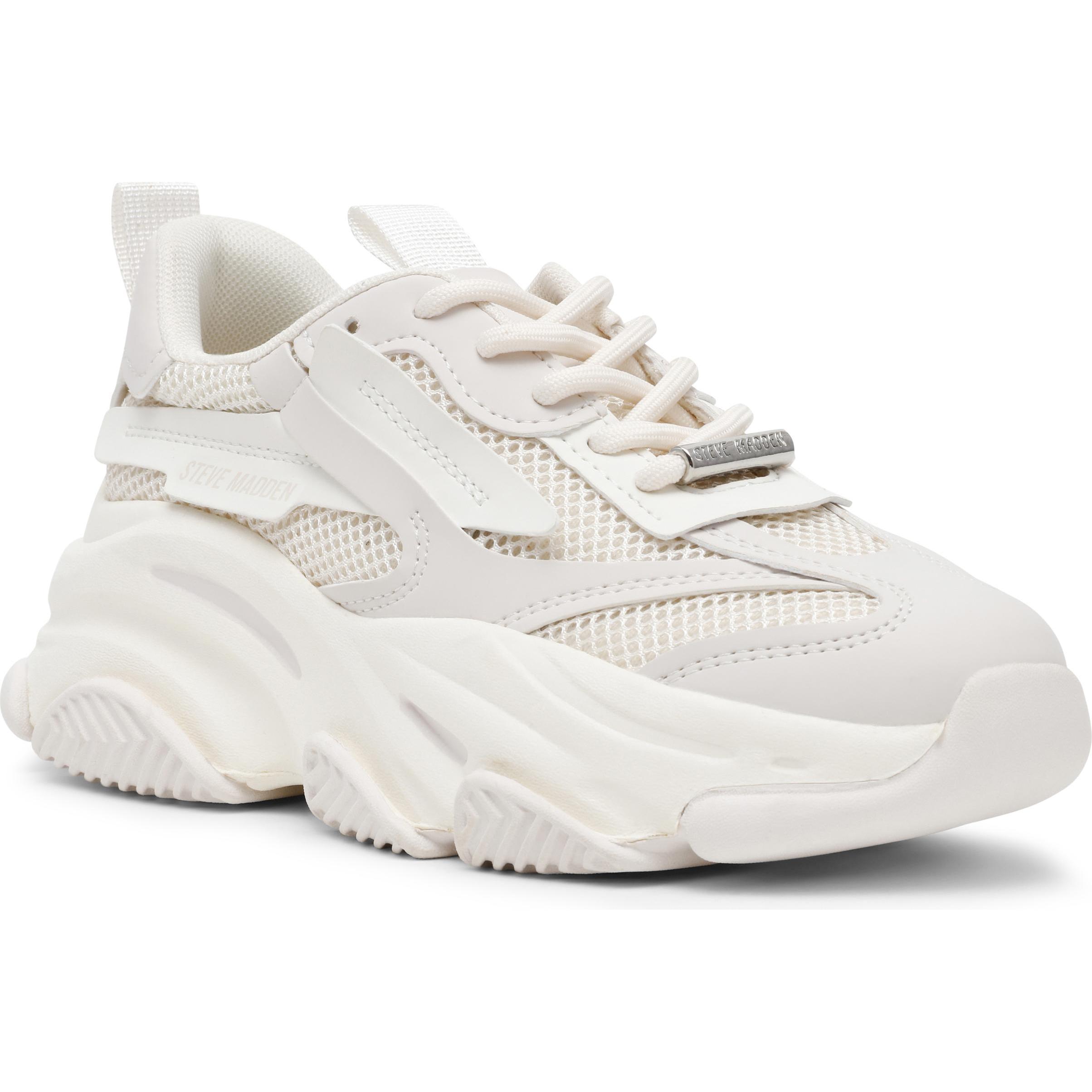Steve Madden, Damen, Sneaker, Possession-E, Silber, (39)