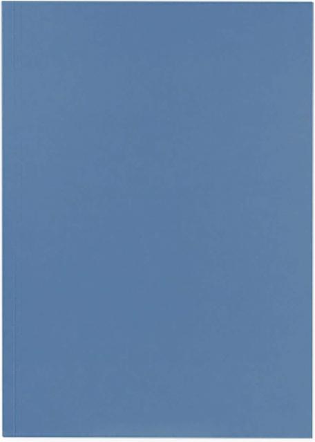 Actual product image Falken File Cover Cardboard, Blue (A4, 100 x)