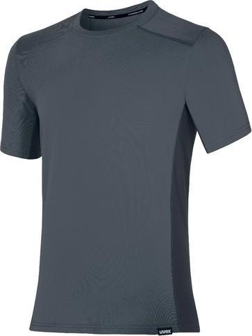 Actual product image Uvex T-shirt suXXeed industry grey, anthracite 4XL (4XL)