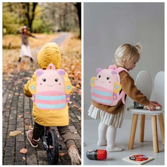 Produktbild Only-Bags.Store Kindergarten Rucksack Plüsch Schulranzen niedliche Tiere