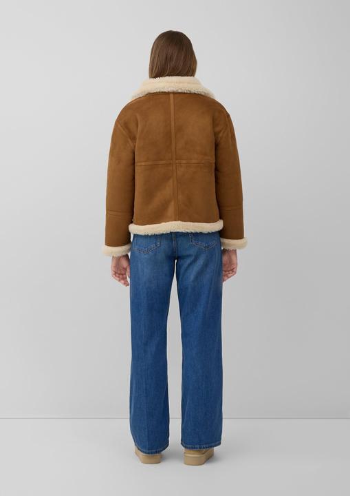 Actual product image S.Oliver Outdoor-Jacke Wendejacke mit Teddyplüsch (44)