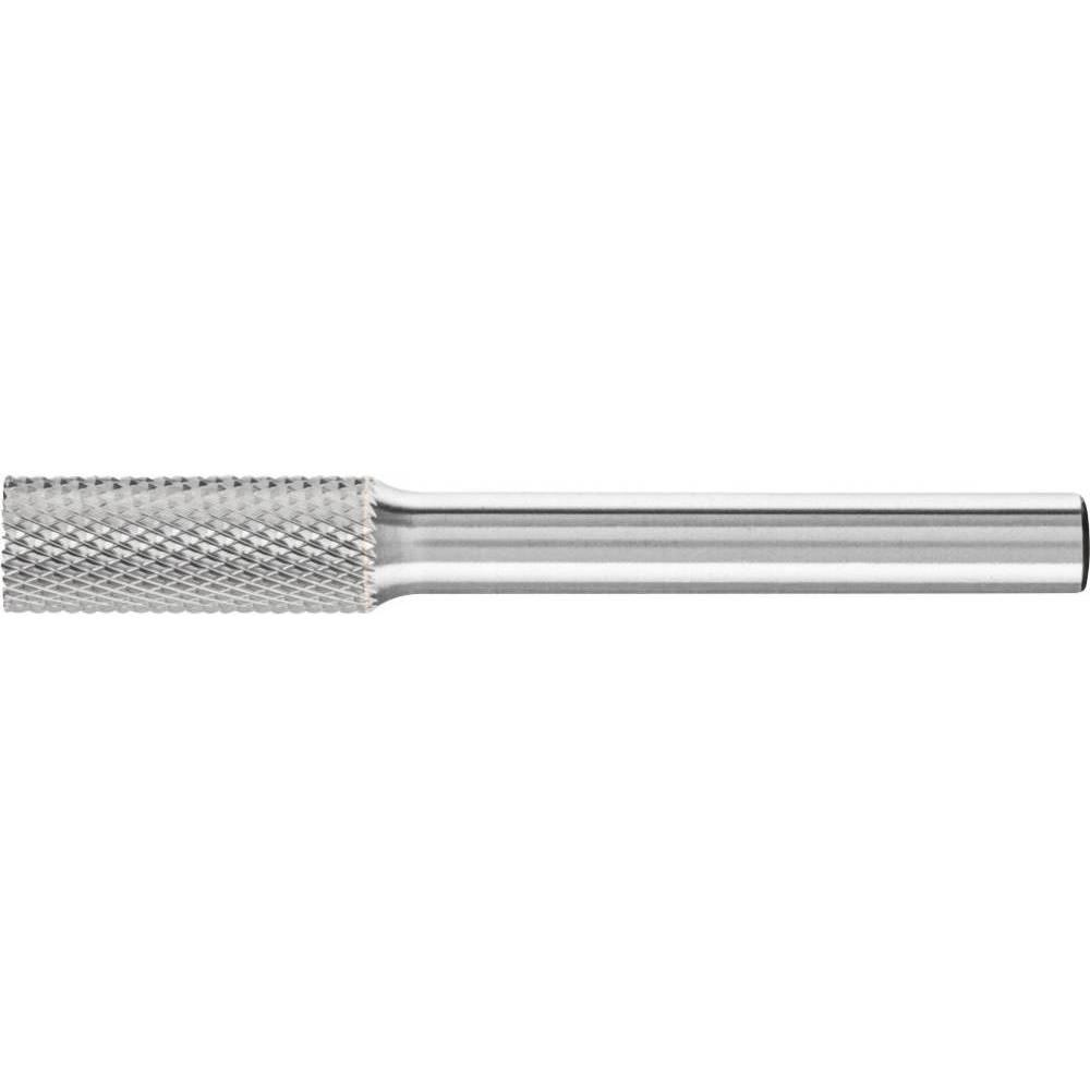 Pferd, Fräser, Hartmetallfrässtift zylindrisch mit Stirnverzahnung 8x20 mm Schaft ø 6 mm Zahnung MICRO für die