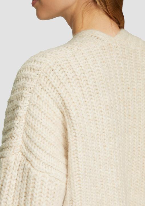 Produktbild S.Oliver Strickjacke Strickjacke mit weiten Ärmeln im Relaxed Fit (40)
