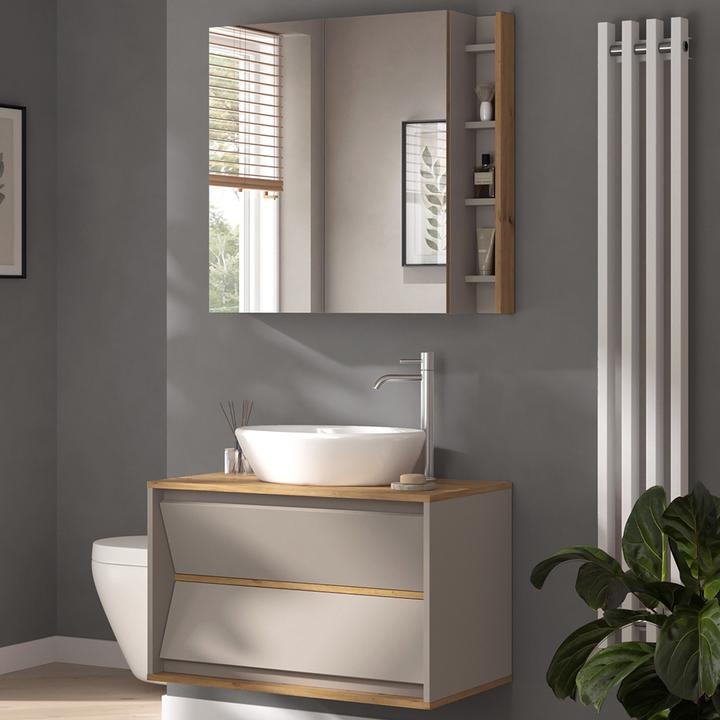 Produktbild Vicco Badmöbel-Set Edelin, Cashmere/Artisan, 2 Teile