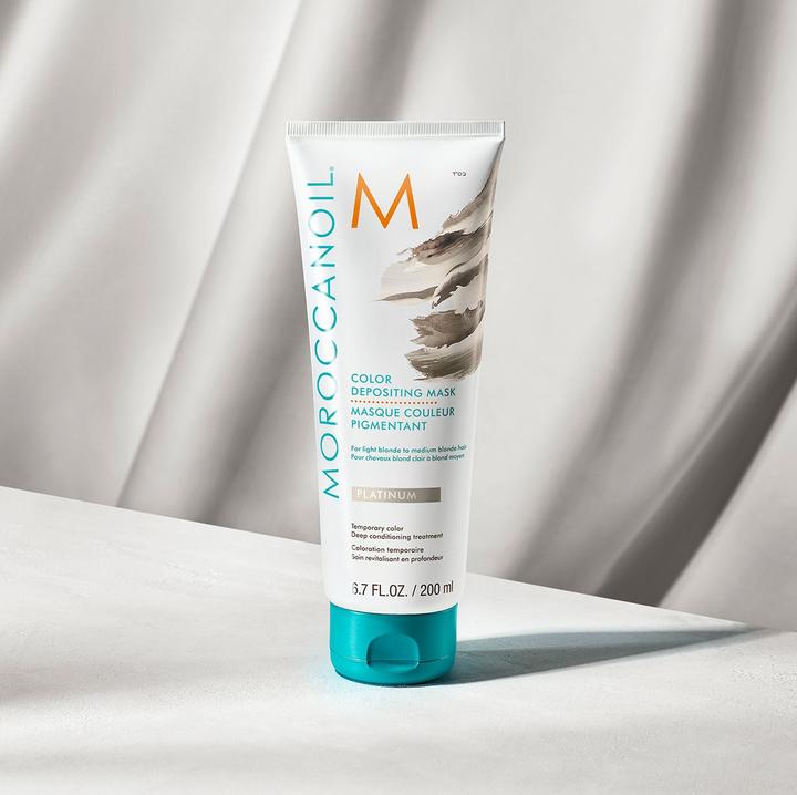 Actual product image Moroccanoil Color Depositing Mask Platinum (200 ml)