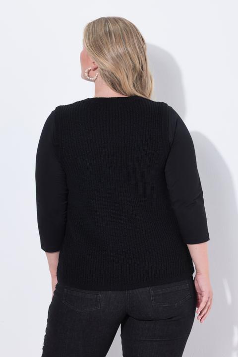 Produktbild Miamoda Pullunder, Straight Shape, Schleifenverschluss (54)