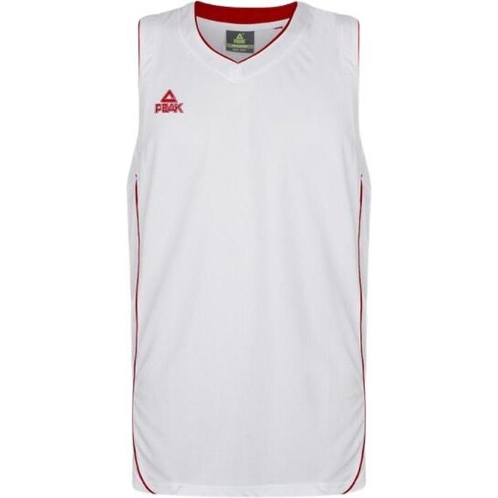 Thumbnail - Peak Ice Works, Herren, Sportshirt, jersey match (L), Rot, Weiss, L