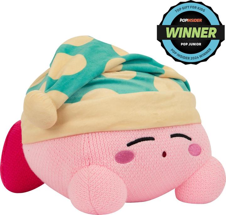 Actual product image Tomy Kirby Nuiguru-Knit plush figure Kirby Sleeping Mega 25 cm (25 cm)