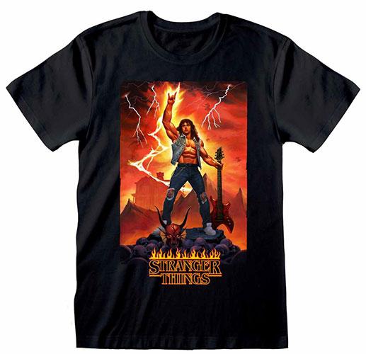 Immagine prodotto NoName STRANGER THINGS - Eddie Rocks - Maglietta Unisex (XXL) (XXL)
