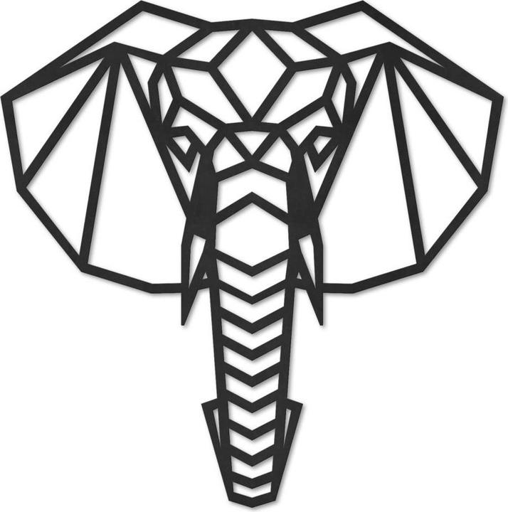 Produktbild Trenddeko Origami Elefantenkopf