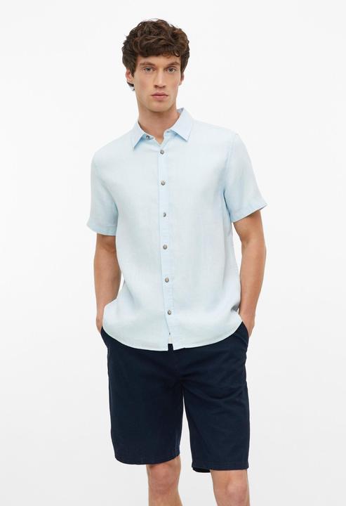 Immagine prodotto s.Oliver Regular Fit: Leichtes Leinenhemd mit Kentkragen (XL)