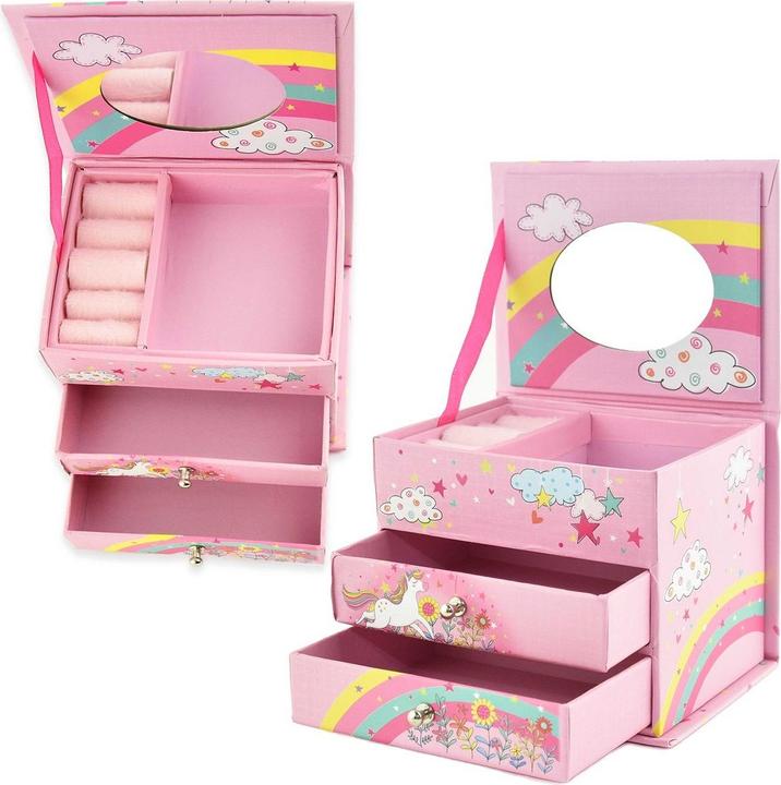 Actual product image Robetoy Jewellery Box - Unicorn (13 cm) (30543)