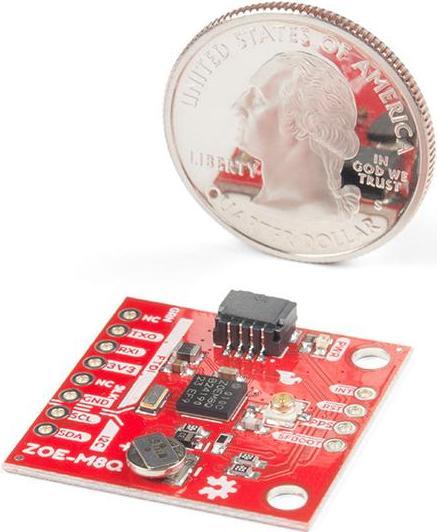 SparkFun Qwiic - GPS Breakout, ZOE-M8Q