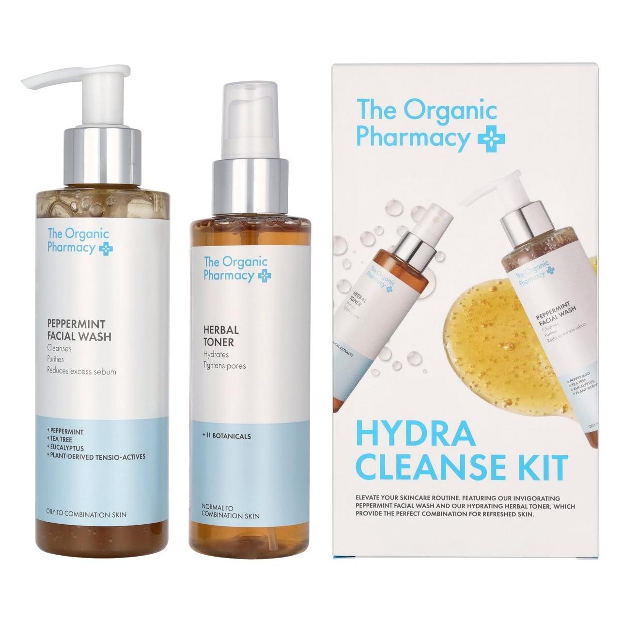 The Organic Pharmacy, Schoonheidsgeschenkset, Hydra Reinigen (Set Voor Gezichtsverzorging)