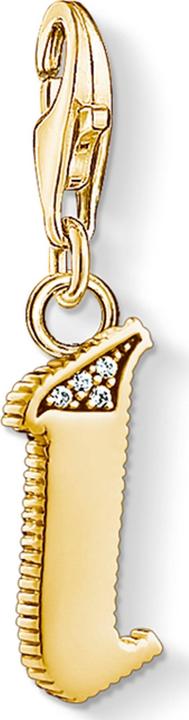 Produktbild Thomas Sabo Charm-Anhänger Buchstabe I gold (925er Silber, 750er Gelbgold Vergoldung)