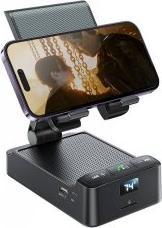 Image du produit Joyroom JR-MH01 Enceinte sans fil avec support de téléphone Noir (15 h, Fonctionnement sur batterie)
