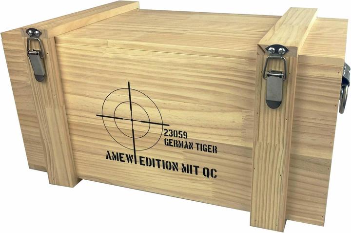 Image du produit Amewi Tank Tiger R&S/2.4GHZ/bois QC Control Edition (RTR Prêt à fonctionner)