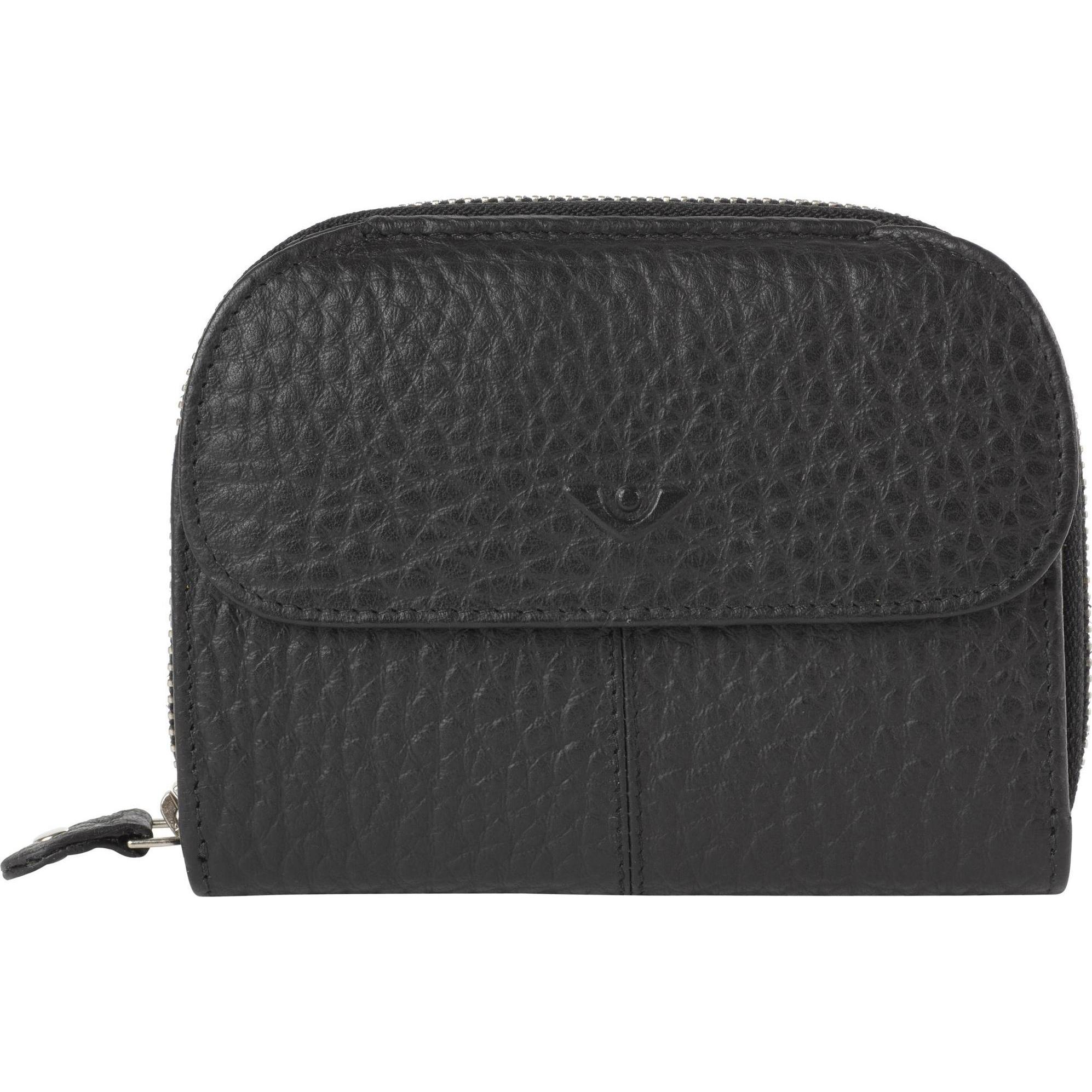 Voi, Damen, Portemonnaie, Geldbörse Hirsch 70517 Kombibörse, Schwarz