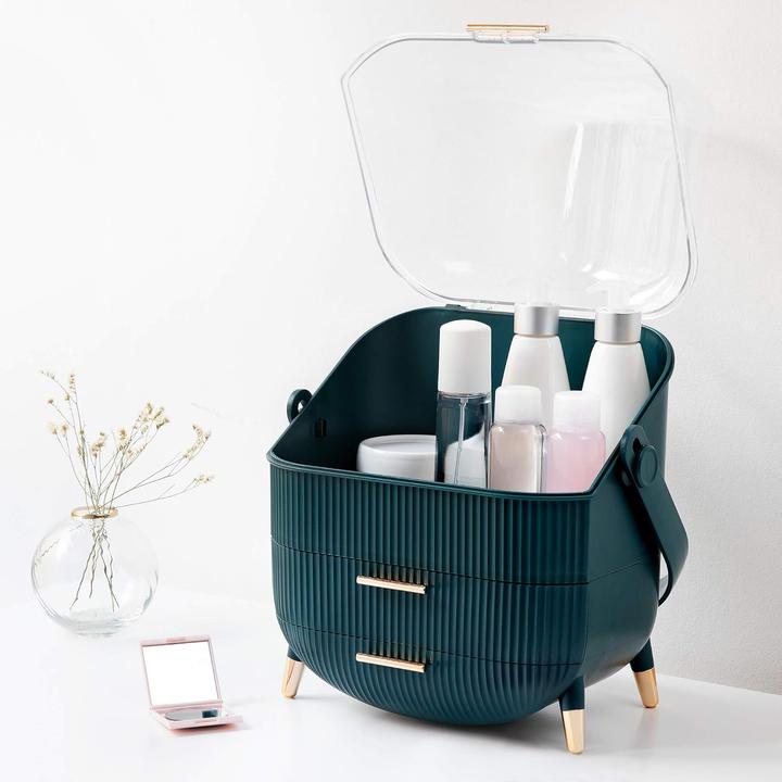 Immagine prodotto Navaris Make-Up Organizer mit 2 Schubladen