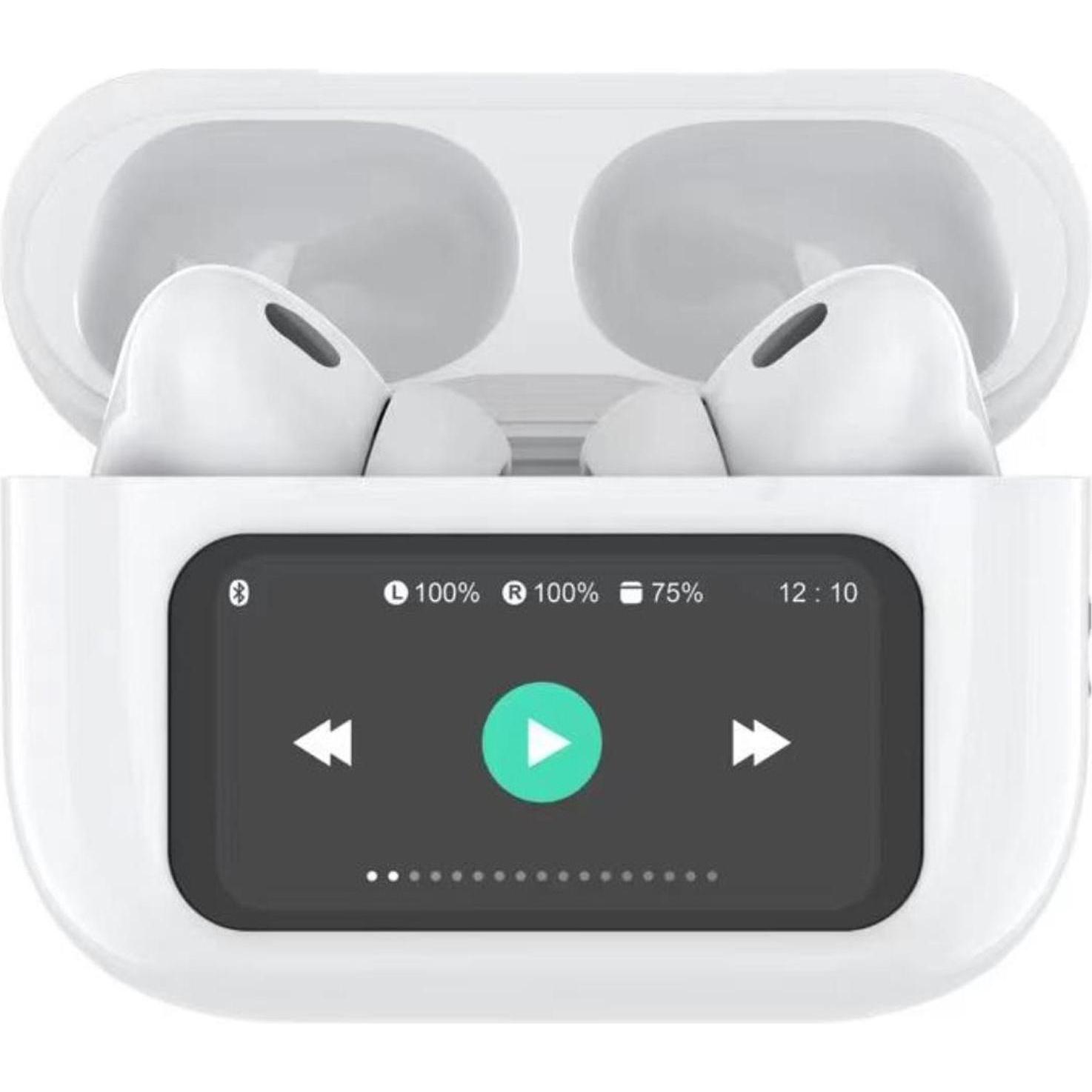 Celly Bianco Tws In-Ear Display Led Wh (Anc, 4.50 H, Senza Fili), Cuffie,