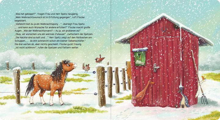 Produktbild Flocke, das Weihnachtspony (Deutsch, Andrea Schütze, Julia Gerigk, 2022)