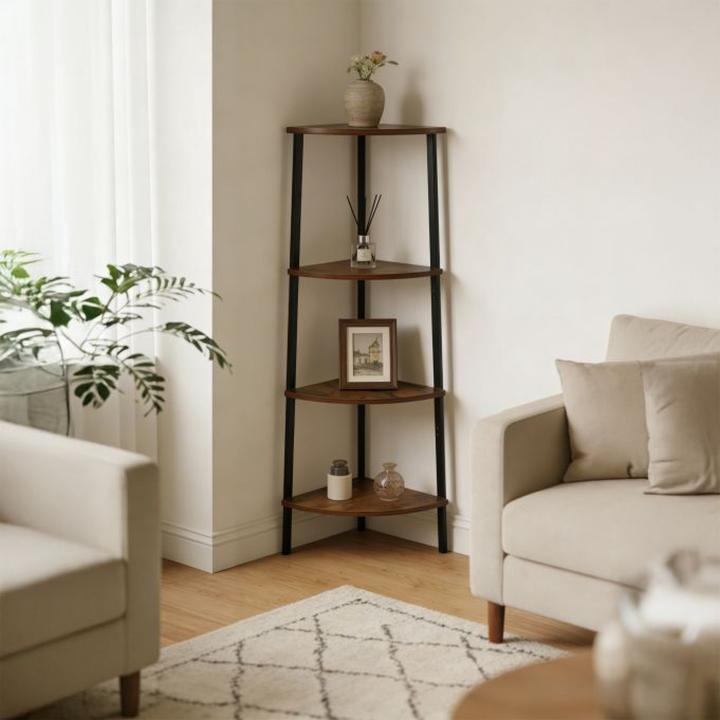 Produktbild Relaxdays Eckregal (44.50 x 31.50 x 125 cm)