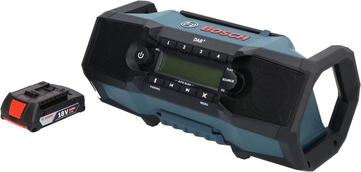 Produktbild Bosch Professional Bosch GPB 18V-2 SC Professional Akku Baustellenradio 18 V DAB+ Bluetooth AUX + 1x Akku 2,0 Ah - ohne