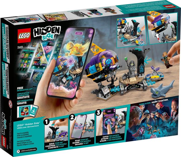 Actual product image LEGO J. B.'s submarine (70433, LEGO Hidden Side)