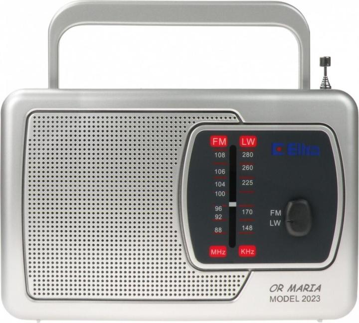 Produktbild Elta Maria Portable Analog Silver (FM, LW)