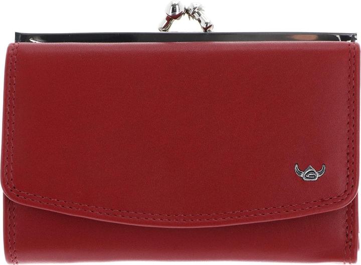 Actual product image Golden Head Polo wallet RFID leather 12 cm