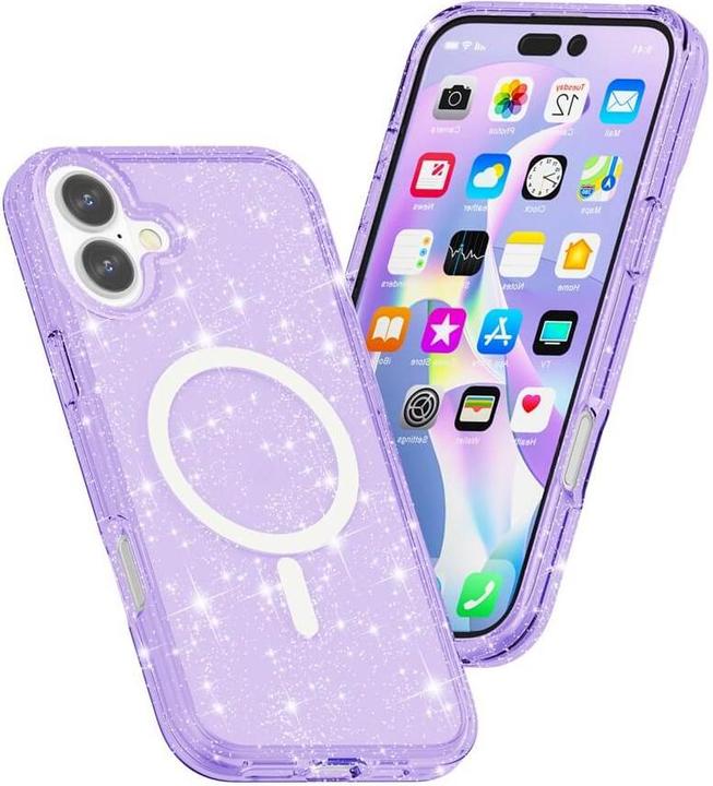 Actual product image Cover-Discount Glitzer Case mit MagSafe (Apple iPhone 17)