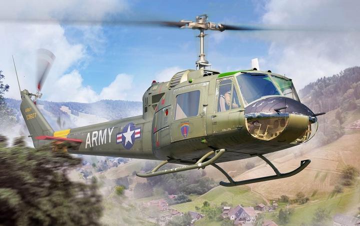 Actual product image Trumpeter UH-1B Huey