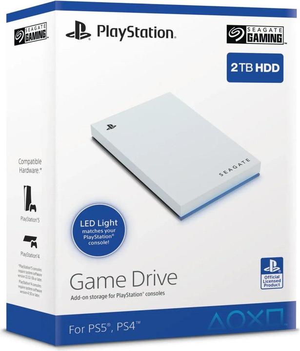 Productafbeelding Seagate Game Drive voor PlayStation 2TB (2 TB)