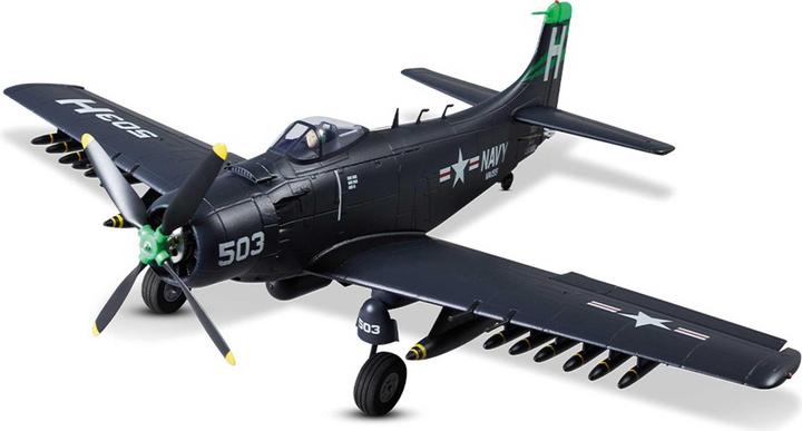 Derbee A1 Skyraider Warbird PNP blue - 80cm (Warbird)