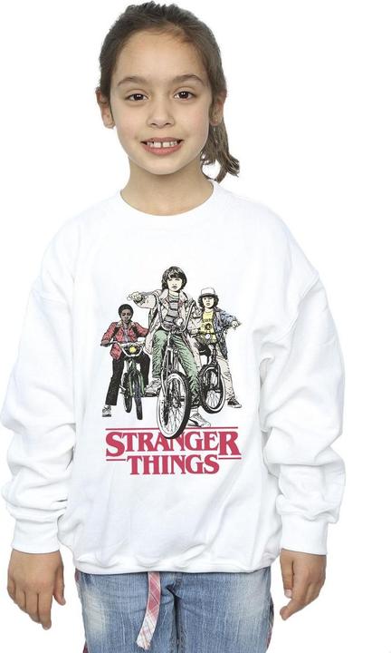 Produktbild Netflix Stranger Things Retro Bikers Sweatshirt Mädchen (128)