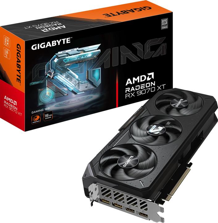 Image du produit Gigabyte Radeon RX 9070 XT GAMING OC (16 Go)