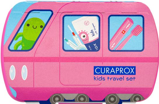 Actual product image Curaprox Kids Travel Set (Extra soft, 3 x)