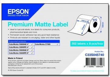 Actual product image Epson Premium Matt Permanent Acrylic Adhesive (10.50 cm)