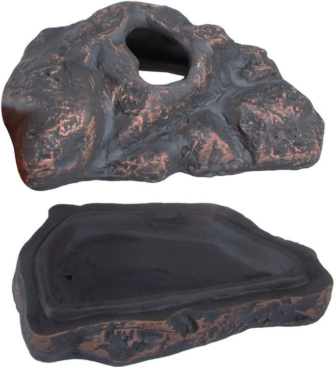 Actual product image Repto Plant Deco Shelter Brown S