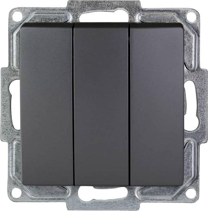 Commutateur Gunsan Visage Noir (interrupteur De Volet Roulant