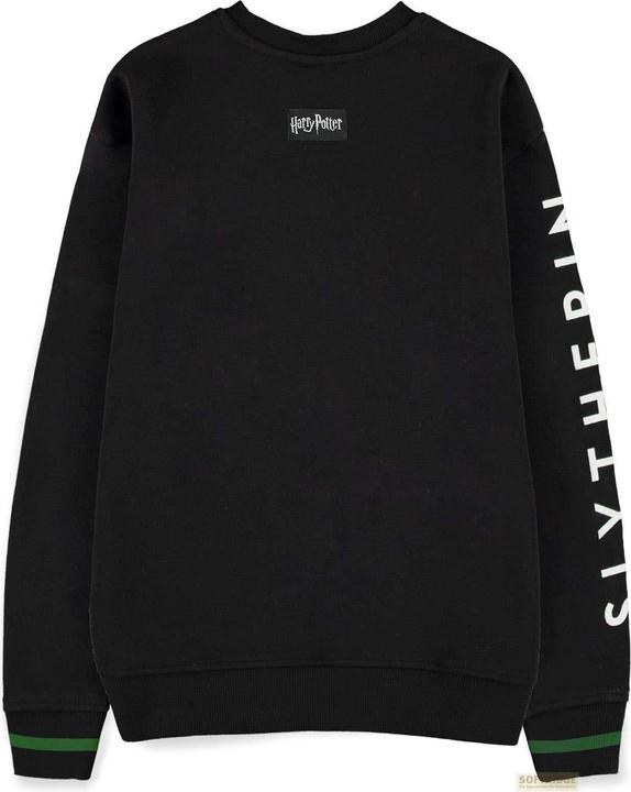Actual product image Harry Potter: Wizards Unite Slytherin Emblem Boys Crew Sweater (134, 140)