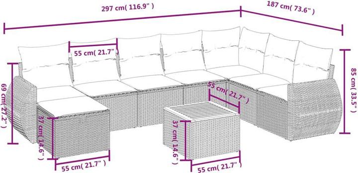 Produktbild vidaXL Ludwig