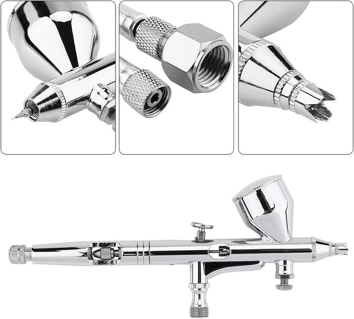 Actual product image Hilitand Dual Action Airbrush Kit
