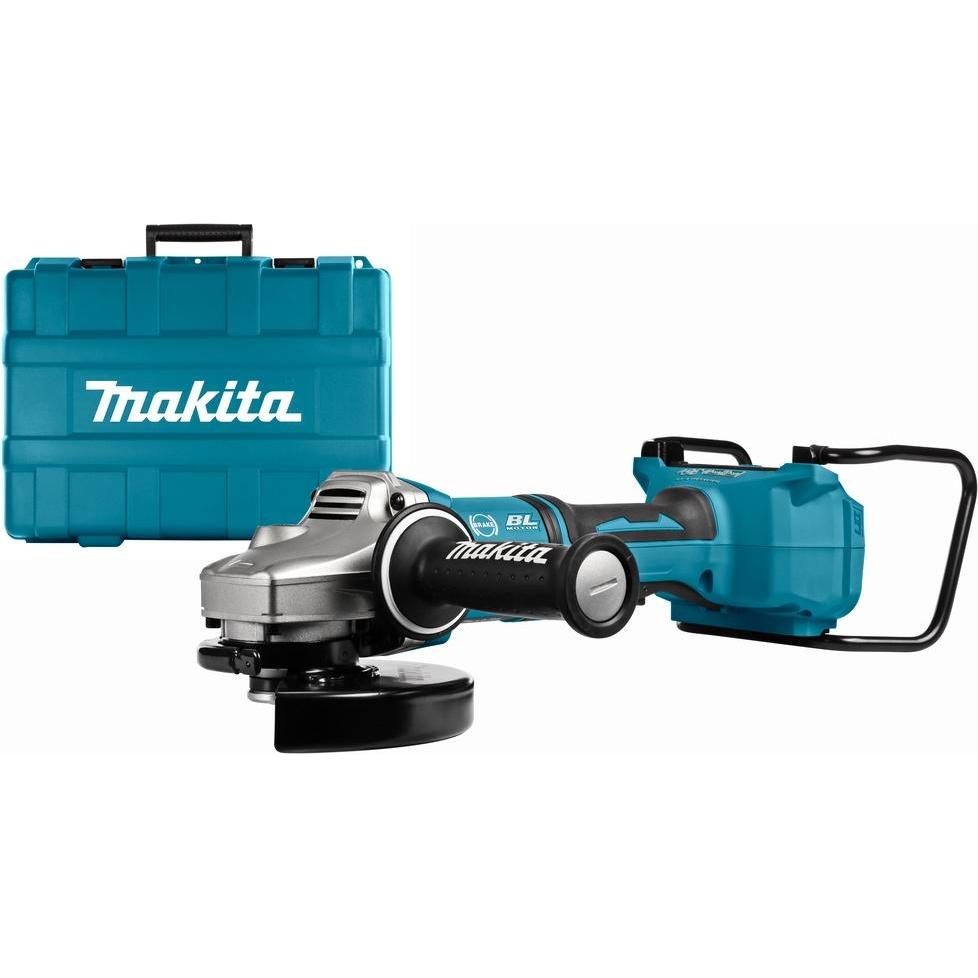 Makita, Smerigliatrice angolare, DGA700ZKX1 2 x 18V Accu Haakse slijper 180 mm zonder accu's en lader (180 mm)
