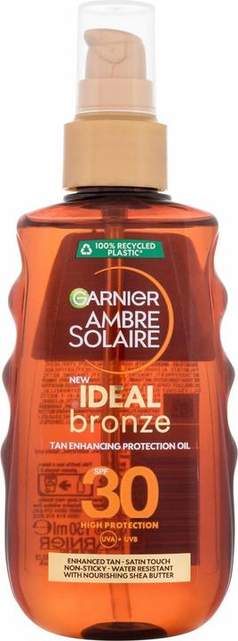 Produktbild Garnier Ambre Solaire Ideal Bronze (Sonnenöl, SPF 30, 150 ml, 500 g)